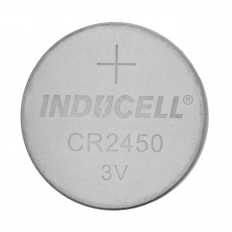 Pile bouton CR2450 lithium 24,5mm de diamètre