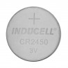 Pile bouton CR2450 lithium 24,5mm de diamètre pack de 10 - Piles bouton