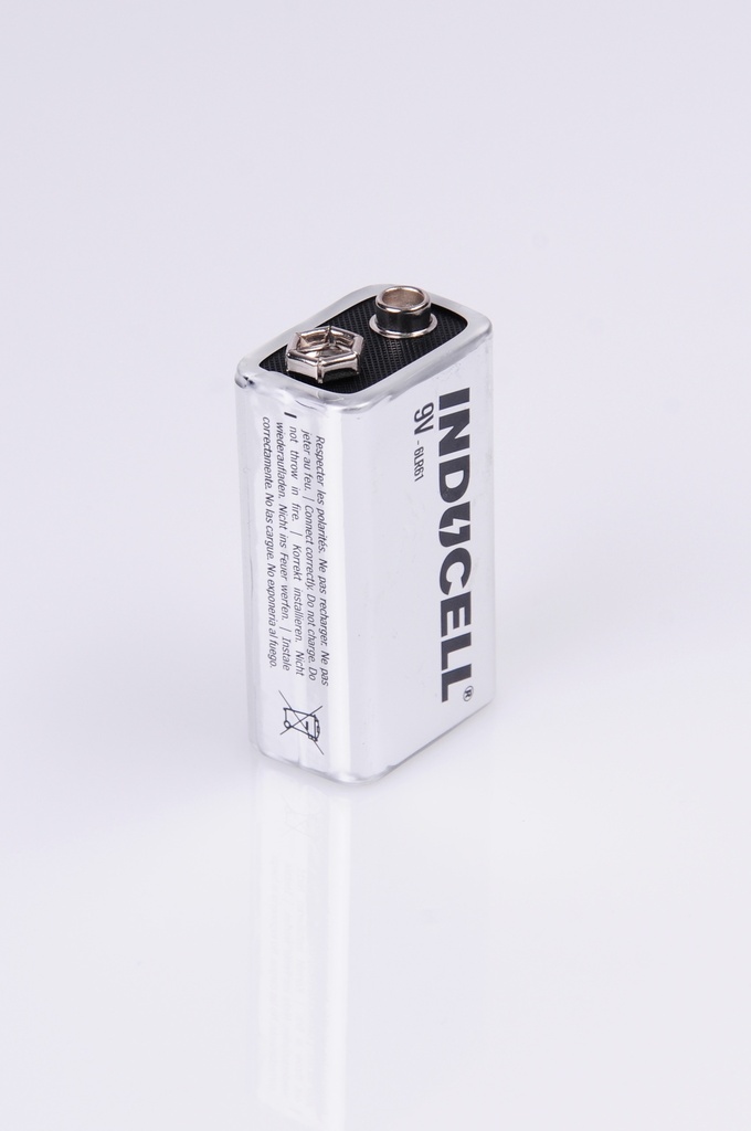 Pile 9V Type 6LR61 - Alcaline INDUCELL